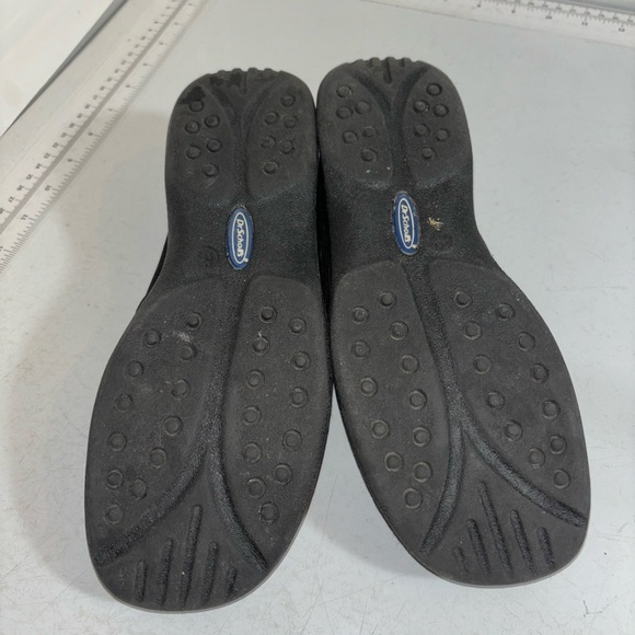 Dr Scholl’s women’s black slip on suede clogs mules in size 6.5 - Picture 11 of 14